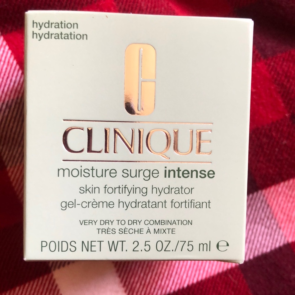 New Clinique moisture surge intense